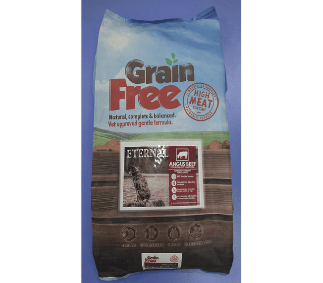 Grain Free Eternal Angus Beef 12Kg.